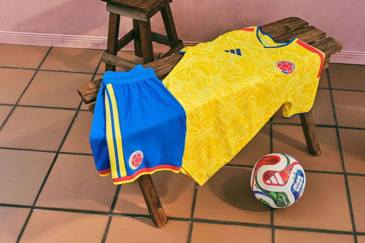 Así han cambiado las camisetas de Colombia en los Mundiales de Fútbol
