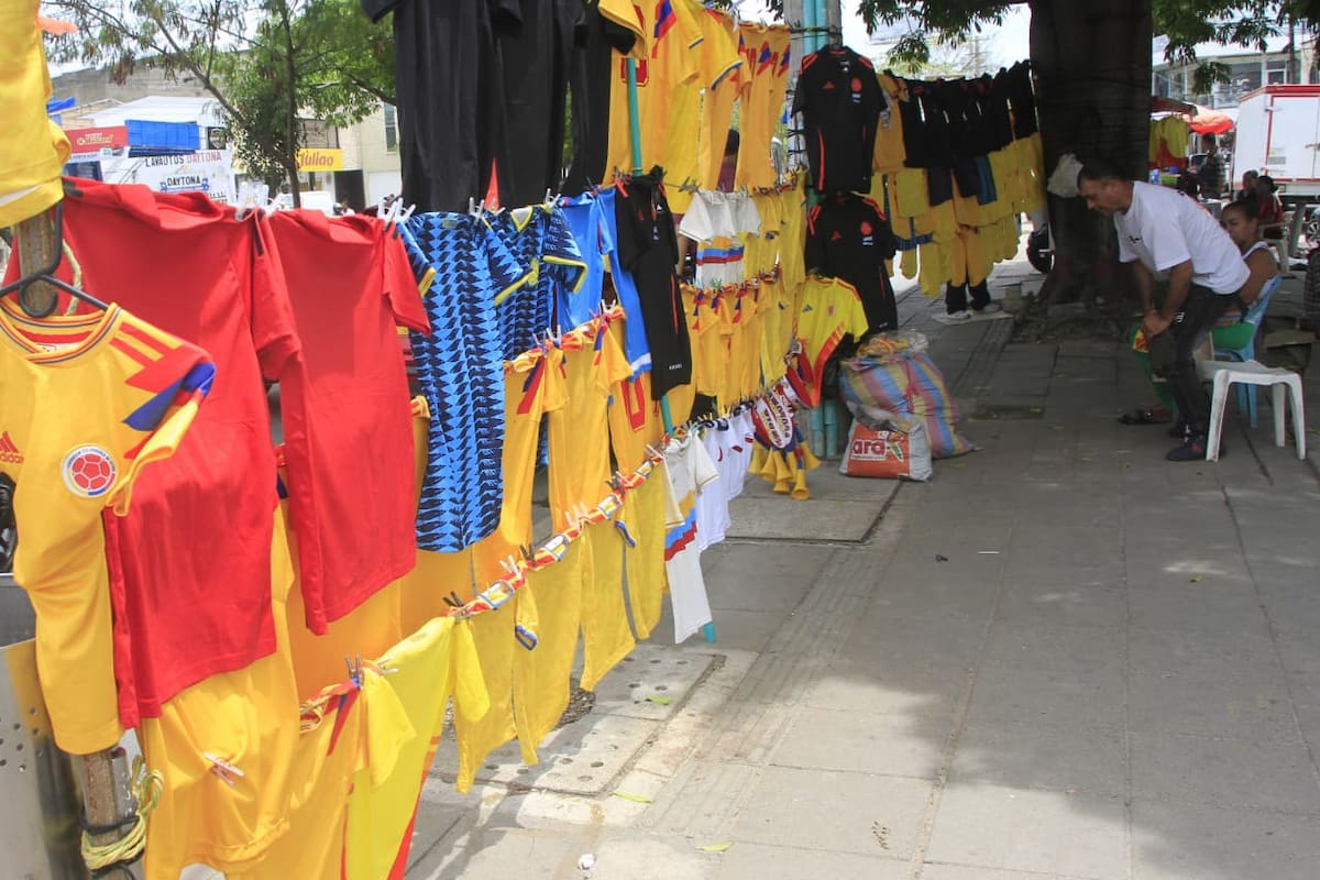 ¿Cuánto cuesta y dónde comprar la camiseta de la Selección Colombia en Cartagena?