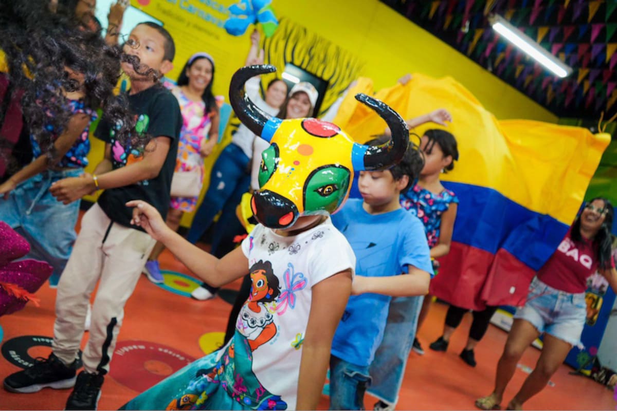 Desde hoy y hasta el sábado los niños vivirán la magia del Carnaval de Barranquilla