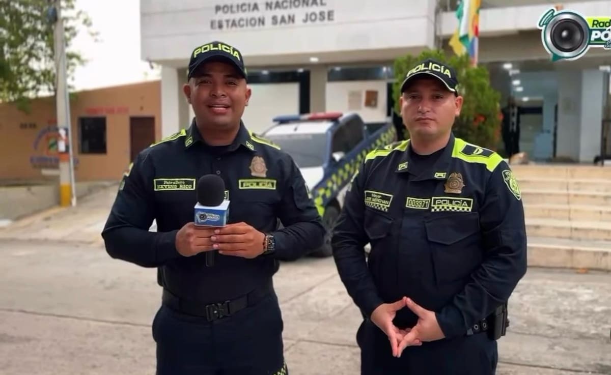 La estrategia contempla presencia policial y recomendaciones a pasajeros en corredores viales y estaciones de transporte. //FOTO: POLICÍA MEBAR.