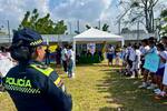 ¡Por la paz y contra la violencia! La jugada de la Policía para alejar a jóvenes del delito