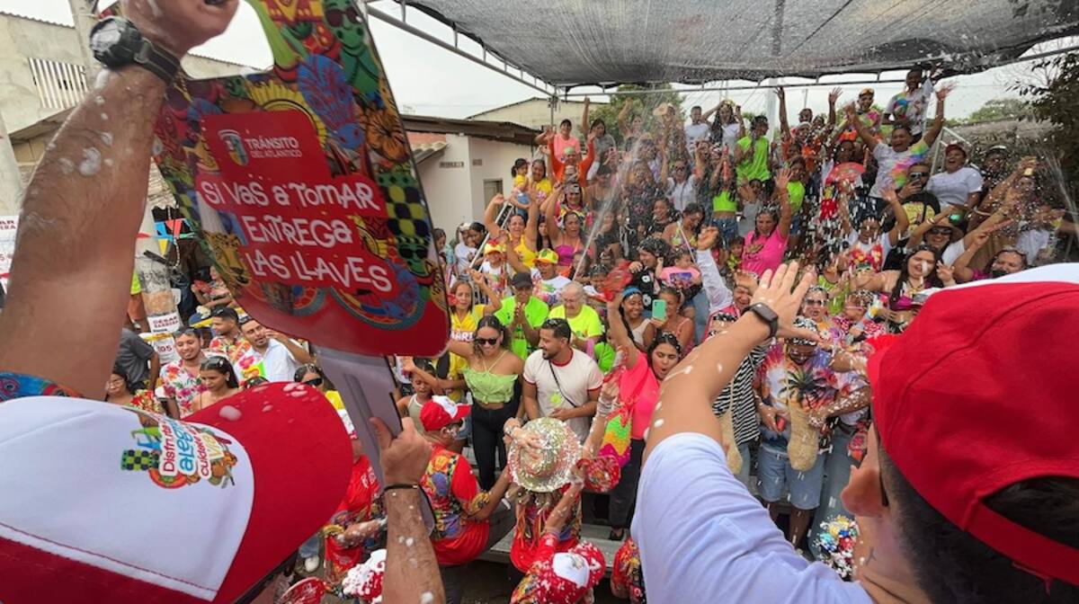 Desde el Instituto de Tránsito del Atlántico, se realizan actividades pedagógicas y educativas para impulsar la seguridad vial.//Cortesía Gobernacion del Atlántico.