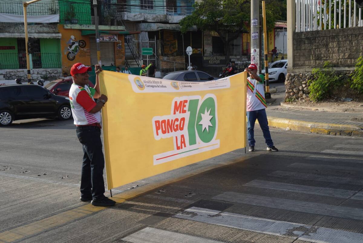 Campaña ‘Respeta la vida en la vía’. // Foto: cortesía - DATT