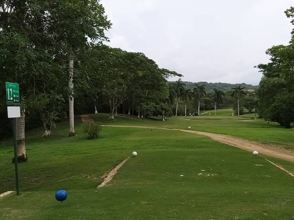 Campo de golf del Club Campestre de Cartagena.//CORTESÍA
