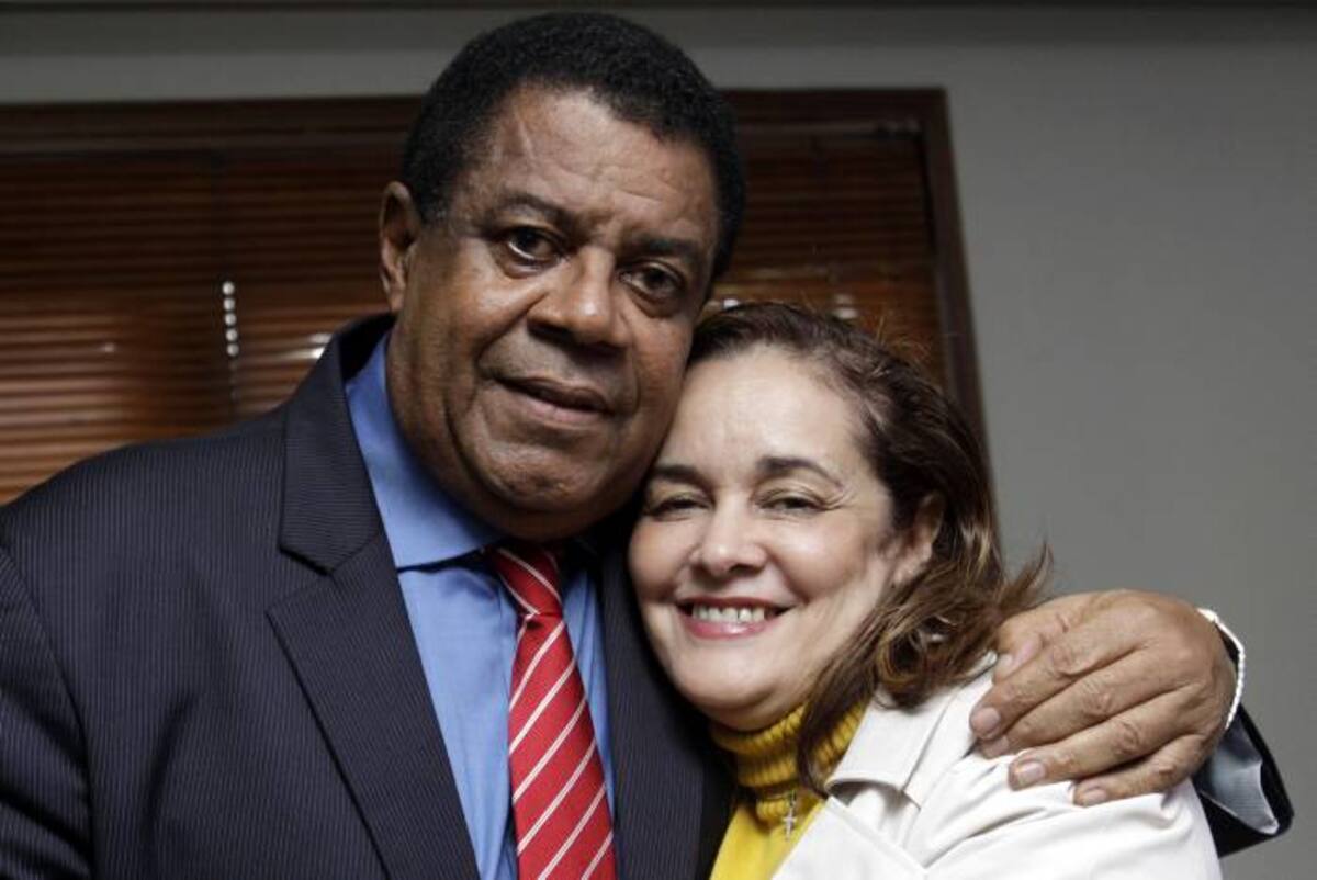 El Alcalde junto a su esposa, Nereida Humanez. COLPRENSA