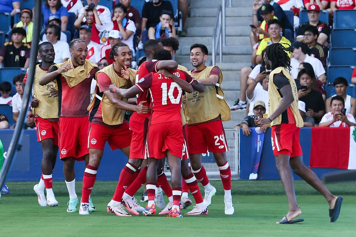 Canadá consigue su primera victoria en Copa América: derrotó a Perú