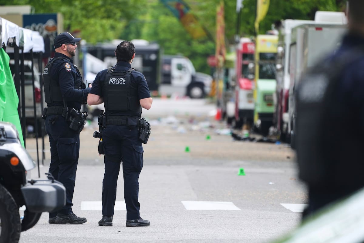 La policía hizo presencia en el lugar de los hechos. // Foto: AP