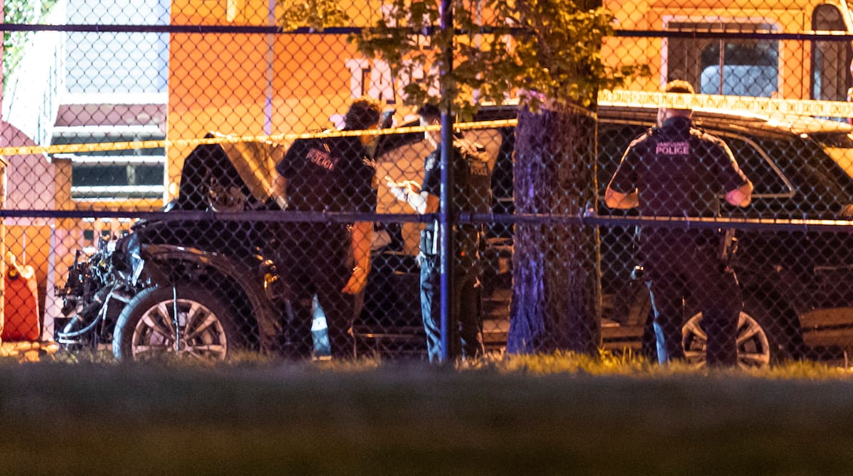 Se produjo un atropello contra una multitud en el Festival Lapu Lapu en Vancouver. // Foto: AP