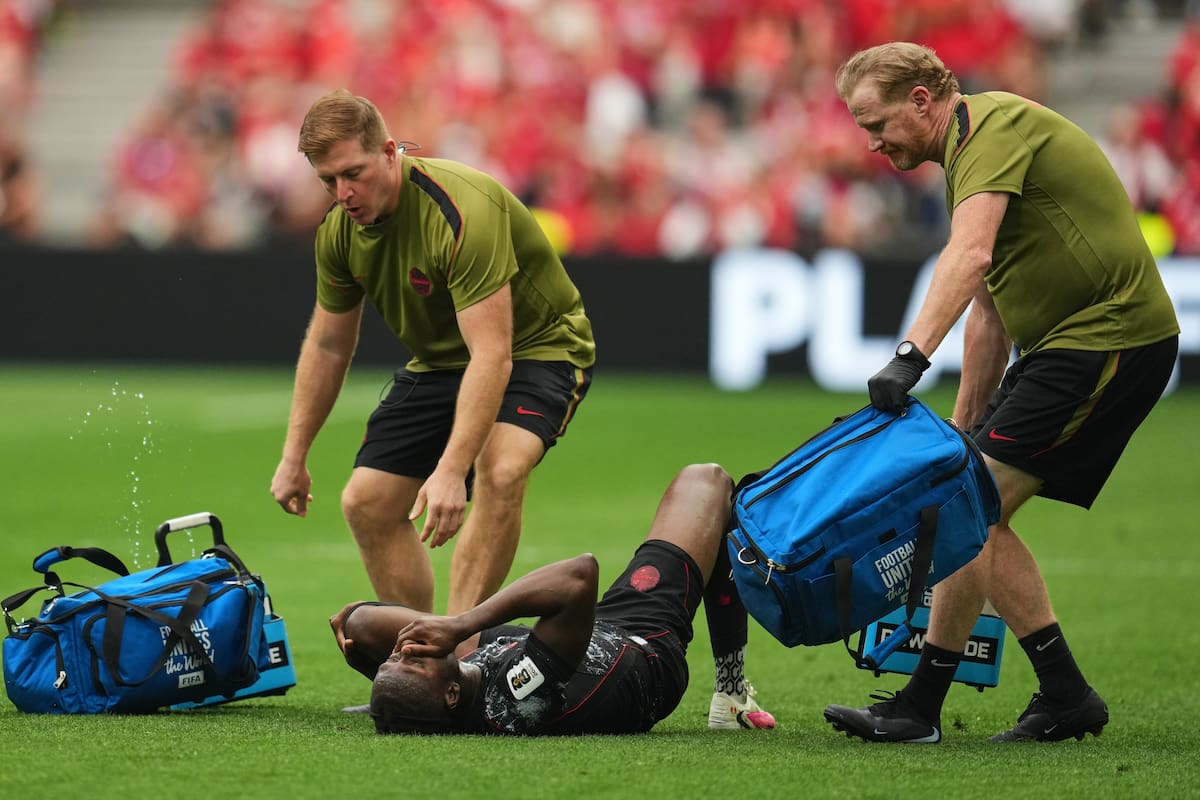 Terrible lesión en el partido entre Canadá y Catar: imagen da la vuelta al mundo