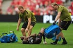 Terrible lesión en el partido entre Canadá y Catar: imagen da la vuelta al mundo