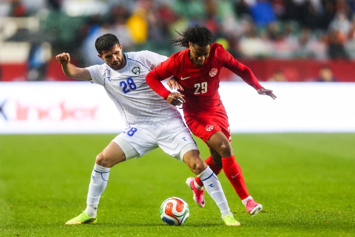 Uzbekistán, rival de Colombia en el Mundial, sufrió a Canadá durante amistoso