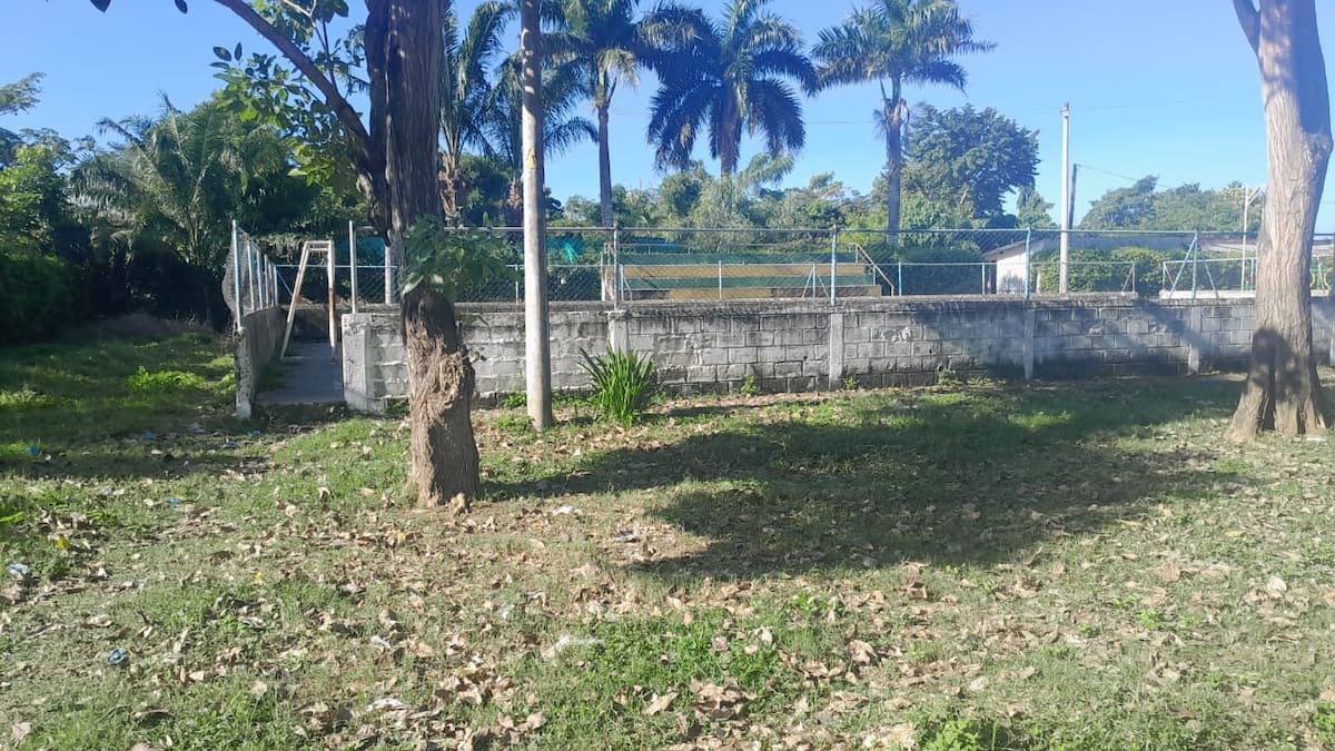 La cancha donde ocurrió el asesinato está ubicada en el sector Marica El Último en el municipio de Arjona - Bolívar. //Cortesía