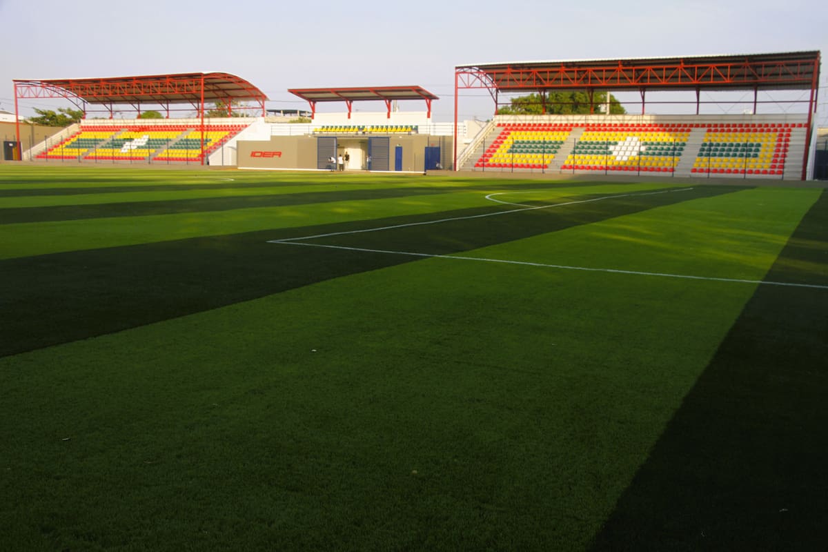 La cancha de San Fernando será el escenario en el que se realizarán las competencias. //ARCHIVO