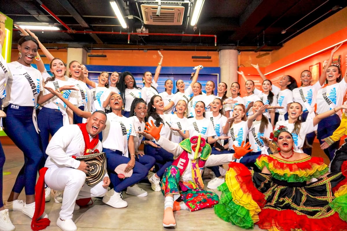 Participantes a Miss Universe Colombia 2024 visitaron el Museo del Carnaval