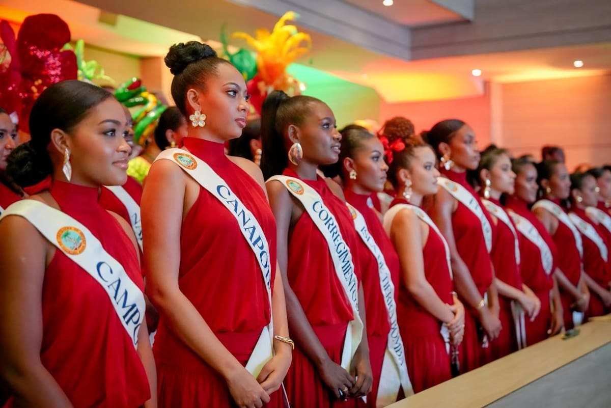 Candidatas al Reinado de la Independencia de Cartagena. // Foto: cortesía de la Gobernación de Bolívar.
