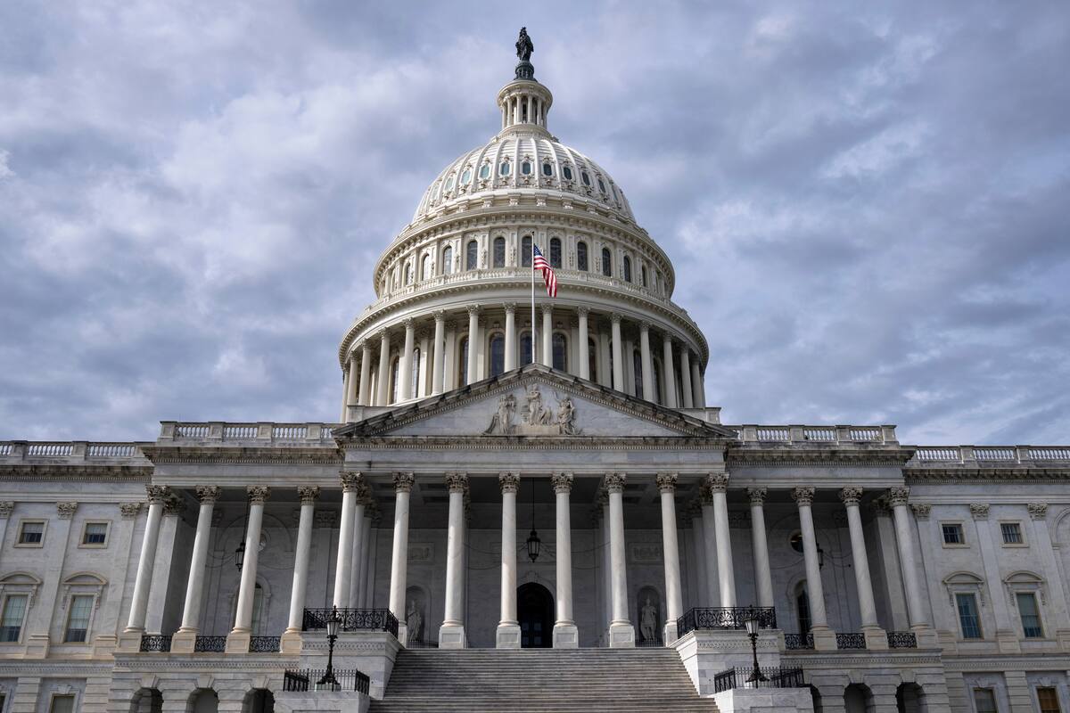 El Capitolio de Washington visto el 4 de noviembre de 2024. //AP