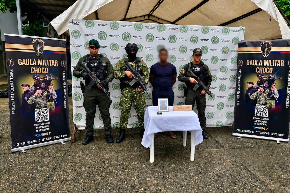 Cayó alias ‘Darío’, segundo cabecilla de subestructura del Clan del Golfo