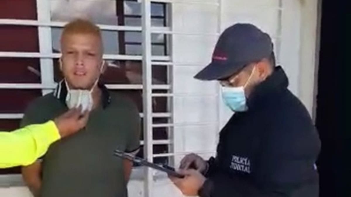 Captura de alias W, señalado de homicidio en Cúcuta. // Captura de video