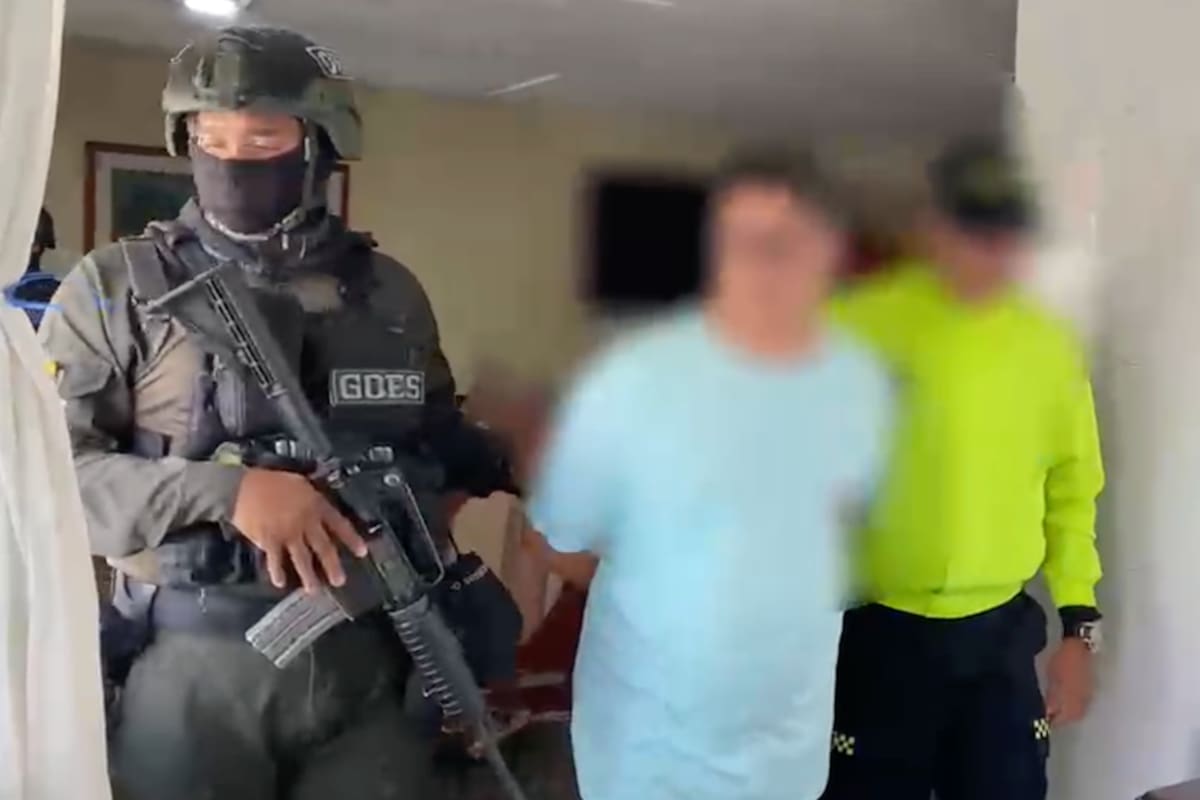Capturado alias ‘Young’ con abundante material bélico en Barranquilla