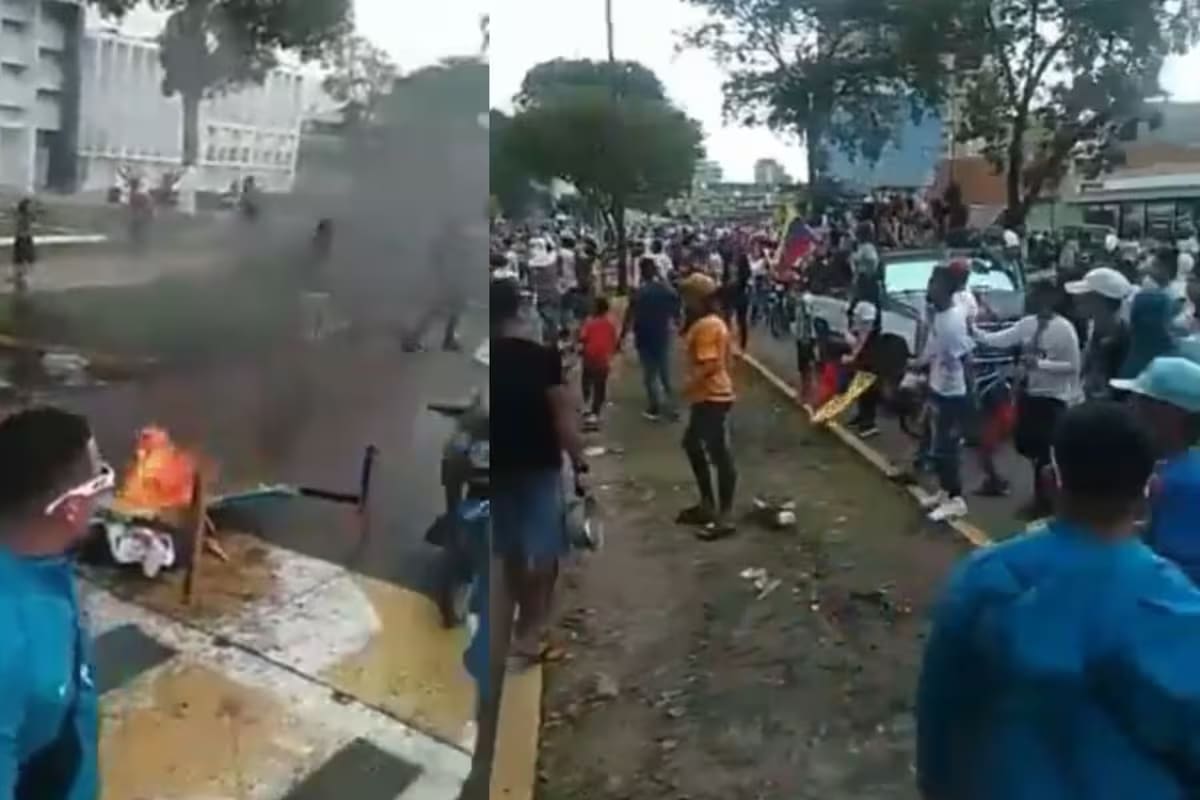 Video: disturbios en Venezuela tras juramentación de Nicolás Maduro
