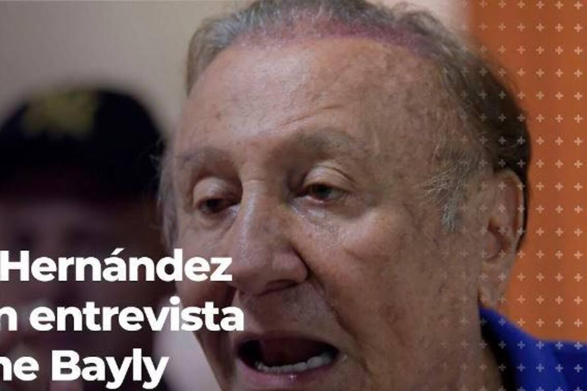 Entrevista de Jaime Bayly con el candidato Rodolfo Hernández