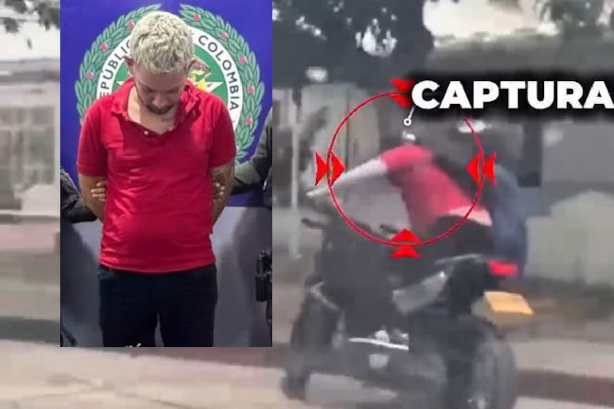 Video: Así sorprendieron a ‘Riky’ cuando pretendía cometer un atraco en Blas de Lezo