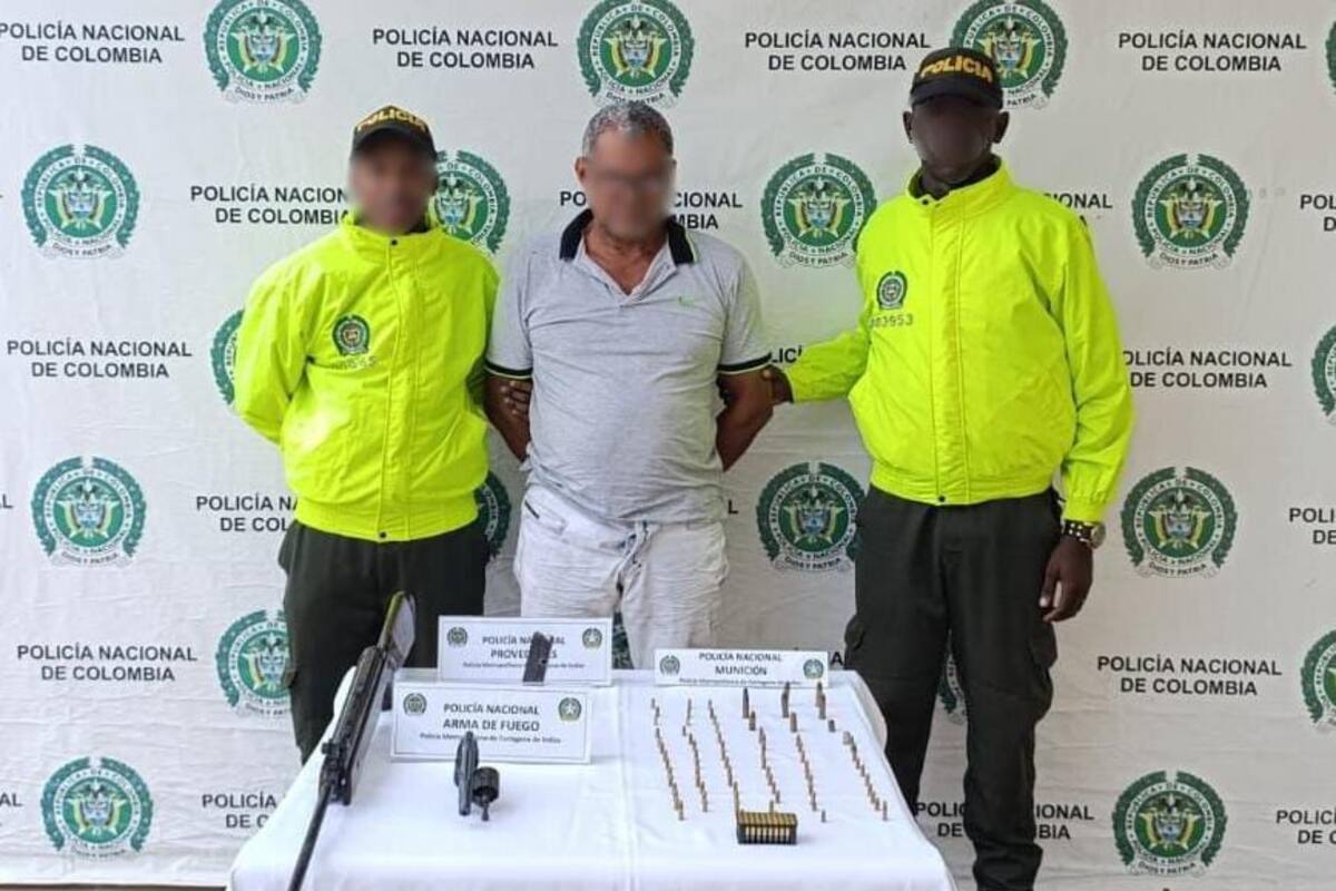 Este año han capturado a 191 personas con armas de fuego en Cartagena
