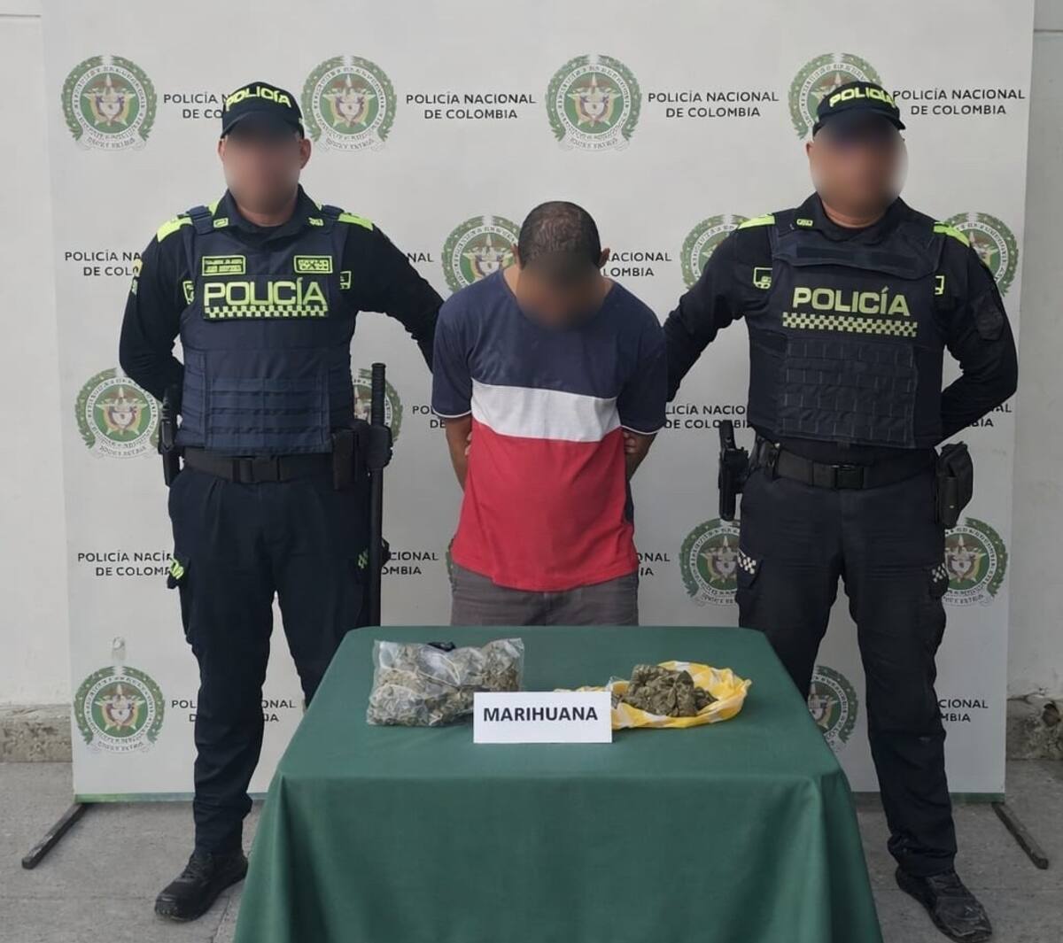 En el barrio La Esperanza, cae ‘El Mañe’, con alucinógenos.
