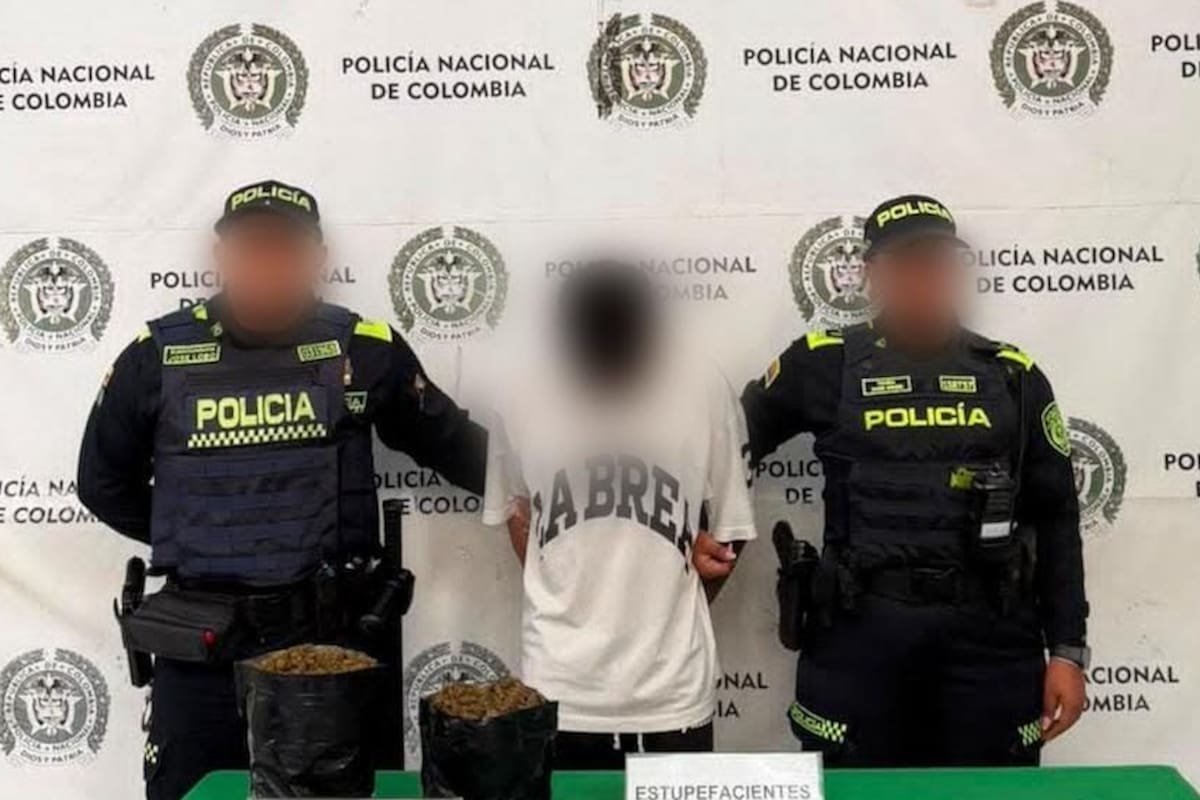 Policía llegó a atender una riña y terminó encontrando 800 dosis de marihuana y éxtasis
