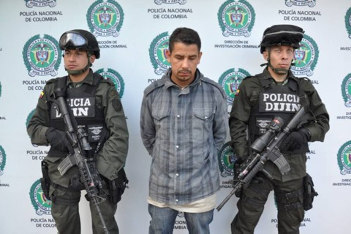 Capturado Diver Duván Calderón, alias “Carlos 7 o Correcaminos”, señalado como el autor material del secuestro y posterior homicidio del Gobernador del Caquetá, el 21 de diciembre de 2009 en Florencia.