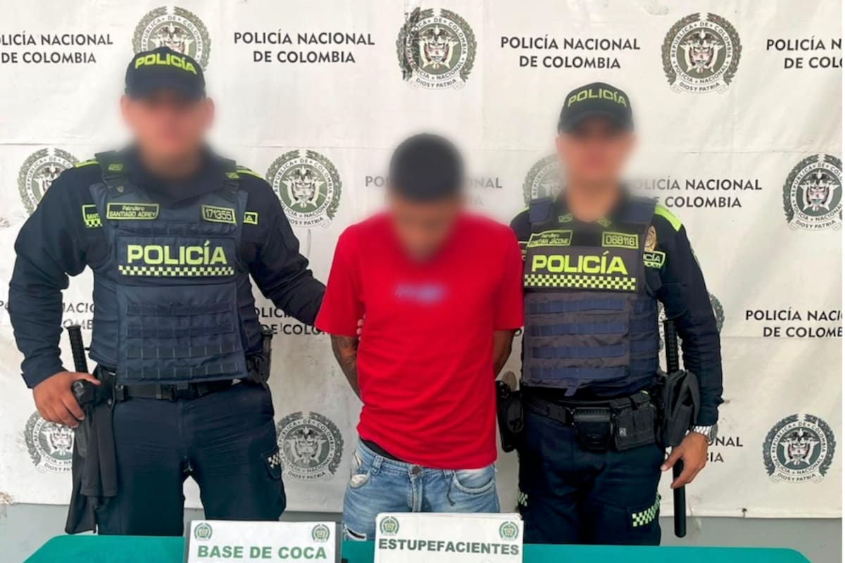 Utilizando drones, Policía dio captura a expendedor de drogas en El Bosque