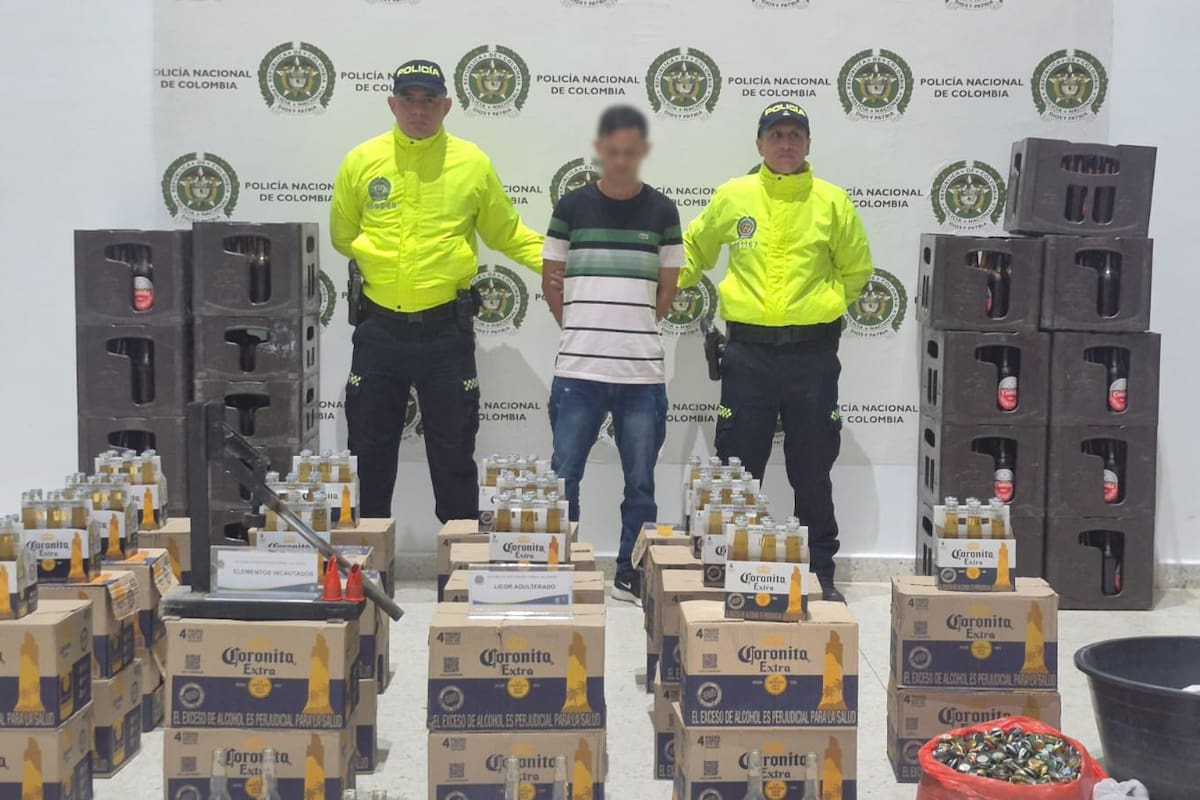 Cayó sujeto por negocio de cerveza adulterada: esto tenía para reenvasarla