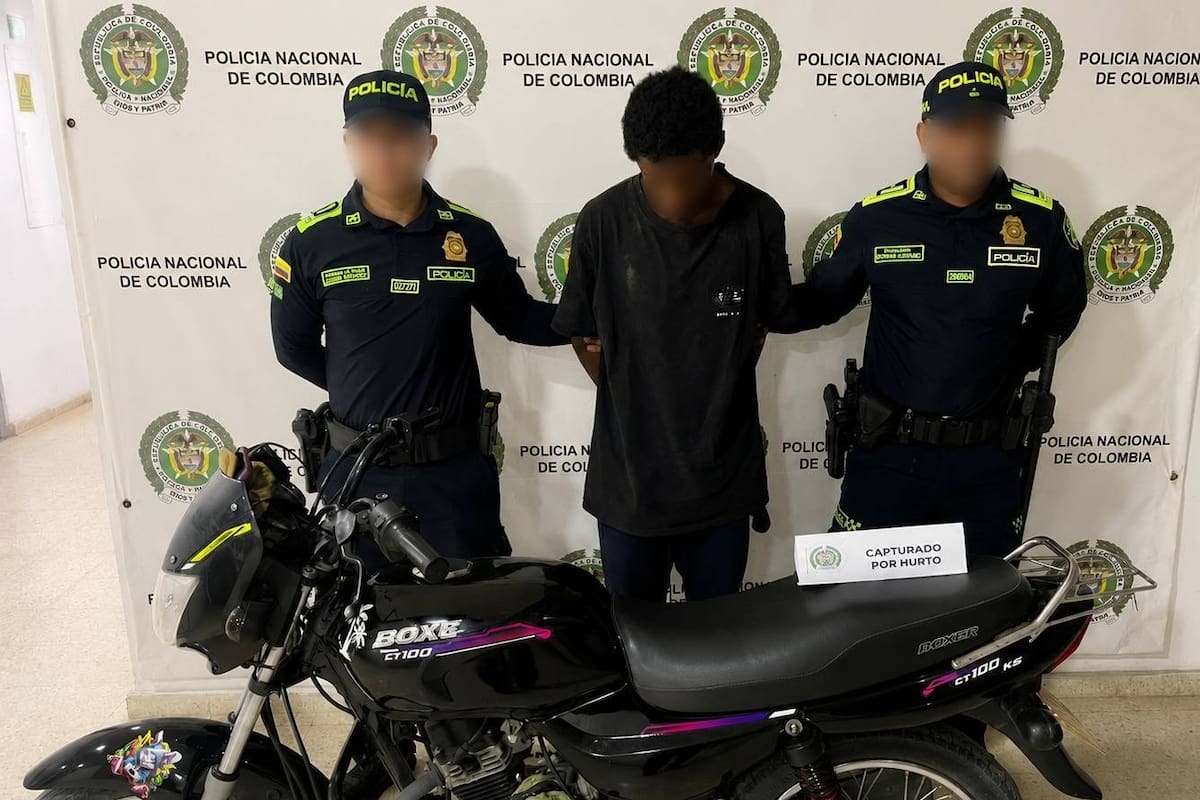 Este año, la Policía ha capturado en Cartagena a 672 personas por el delito de hurto