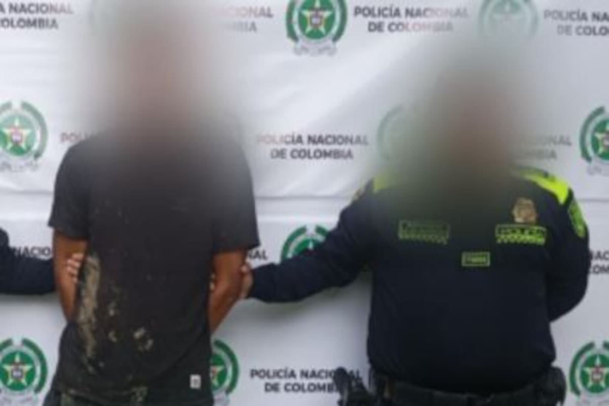 Así cayó alias ‘Salchichón’: tenía una sorpresa en la pretina de su pantalón