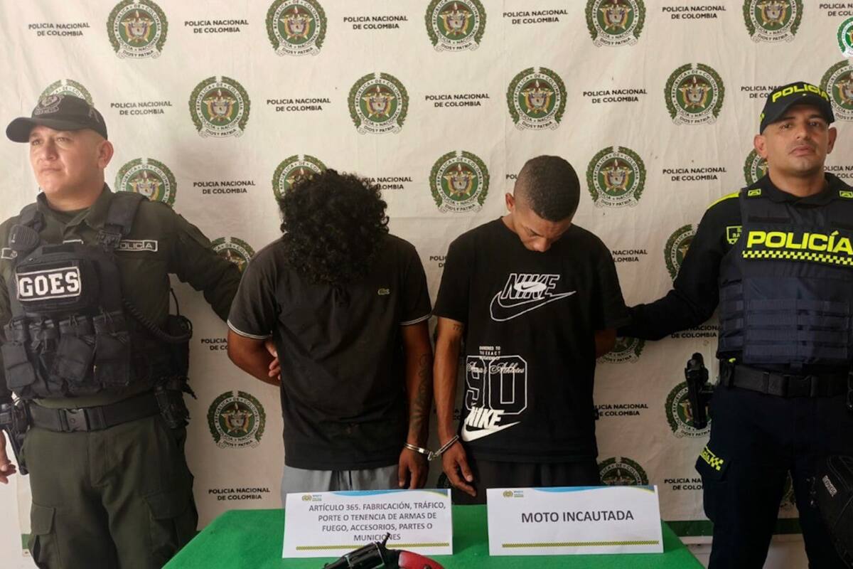 En Bolívar fueron judicializadas 5 personas que portaban armas ilegales