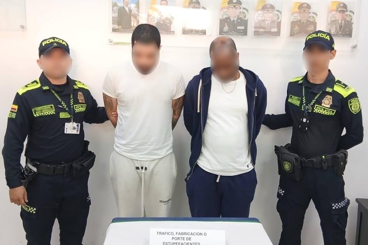 Golpe al tráfico de drogas en Cartagena: 4 capturados, entre ellos dos turistas extranjeros