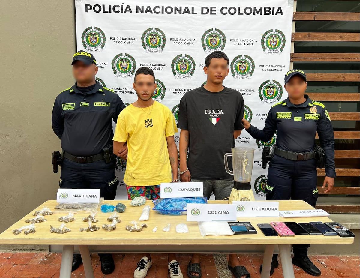 Capturados en Turbaco.
