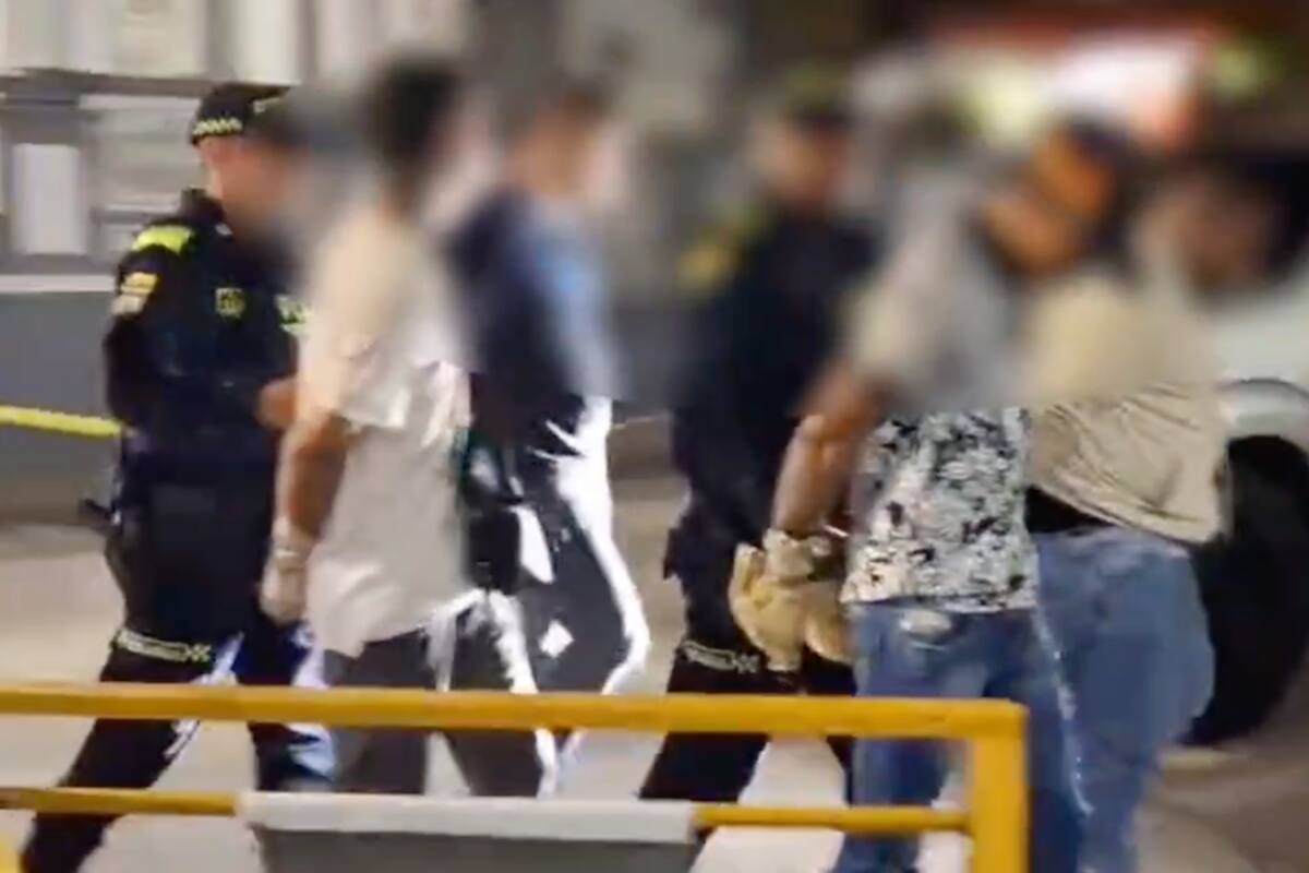 Policía capturó a 5 presuntos ‘Costeños’ que atentaron contra taxista