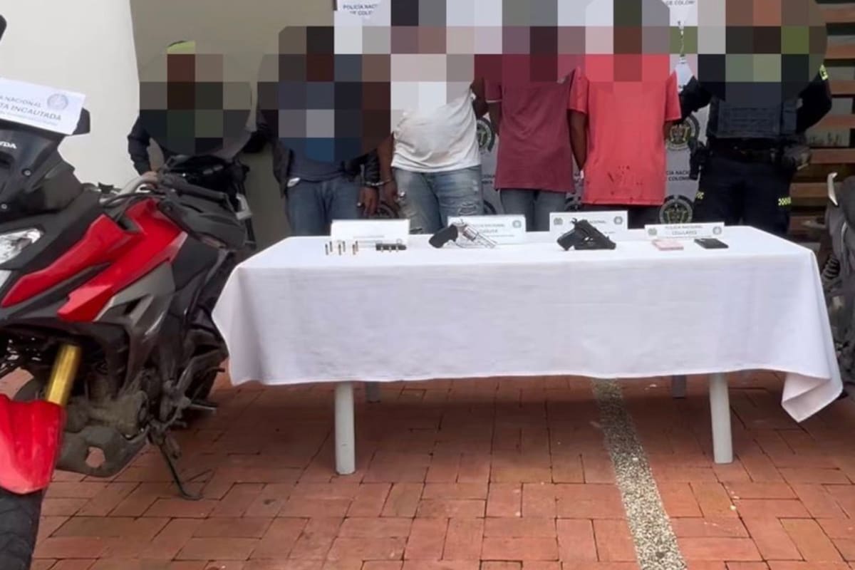 “Los Mellizos”, la peligrosa banda que delinquía en Turbaco y Cartagena: 4 capturados