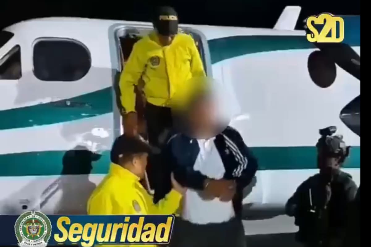 Video: en San Jacinto cayó presunto miembro de red narcotraficante solicitado por Estados Unidos