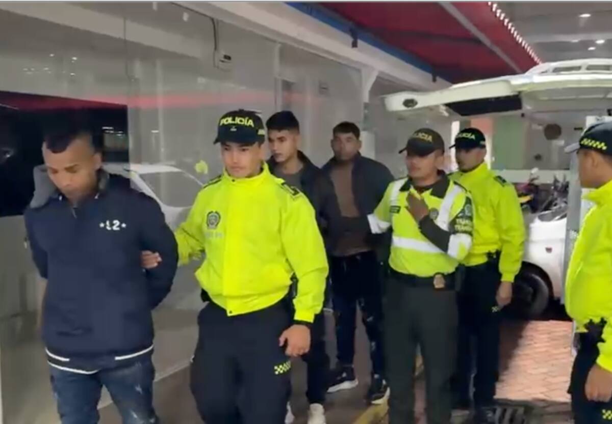 Los tres implicados en el triple asesinato en Ponedera, Atlántico, fueron enviados por un juez de control de garantía a un centro carcelario.//Cortesía Policía Atlántico.