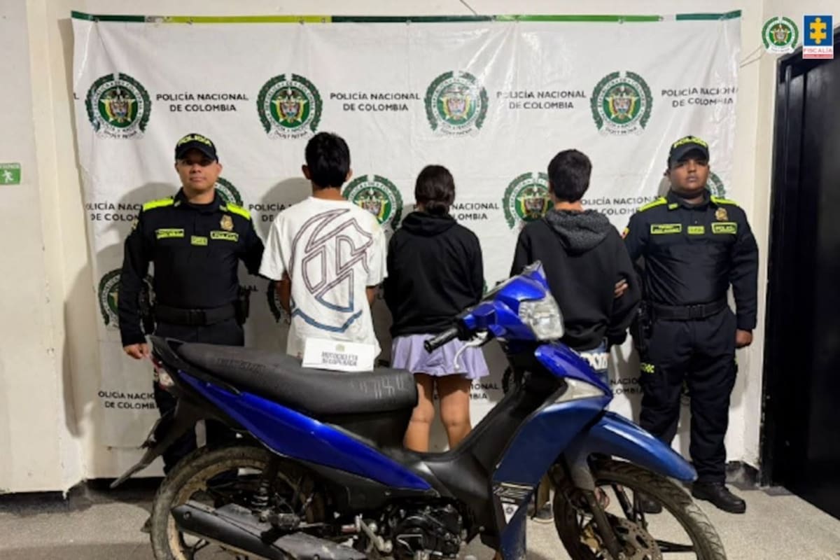 Capturan a 3 menores, acusados de matar a un hombre por robarle su moto
