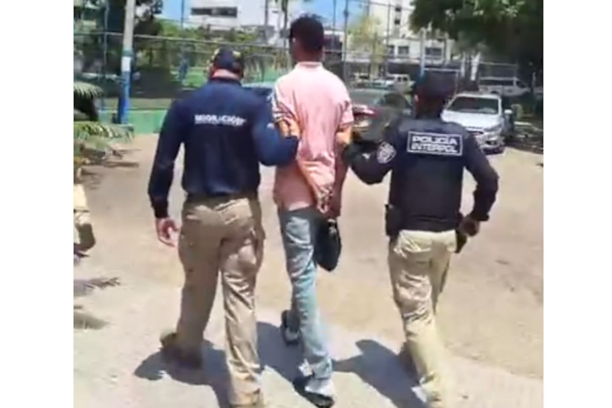 Video: capturan en hotel de El Laguito a dominicano buscado por la Interpol por homicidio