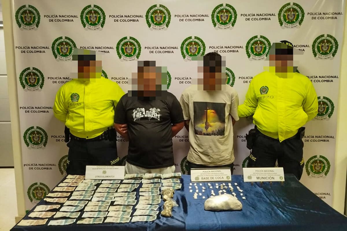 Seis capturados por expendio de estupefacientes en barrios de Cartagena