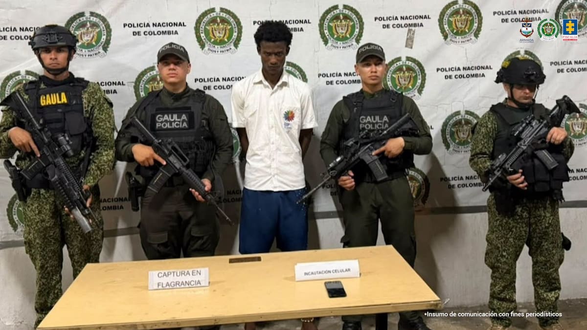 Capturan a hombre señalado de extorsionar a dos mujeres y utilizar a menores en Buenaventura.