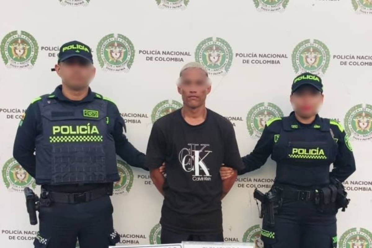 En persecución, capturan a alias ‘Jhon David’ por atracar en El Líbano