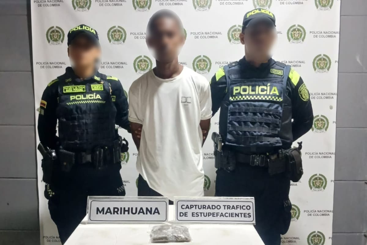 Capturan en flagrancia a alias ‘Jefren’ con 29 bolsas de marihuana en San Diego