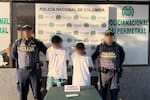 Con las manos en el celular: así capturaron a ‘Lewis’ y ‘Manu’ en Cartagena