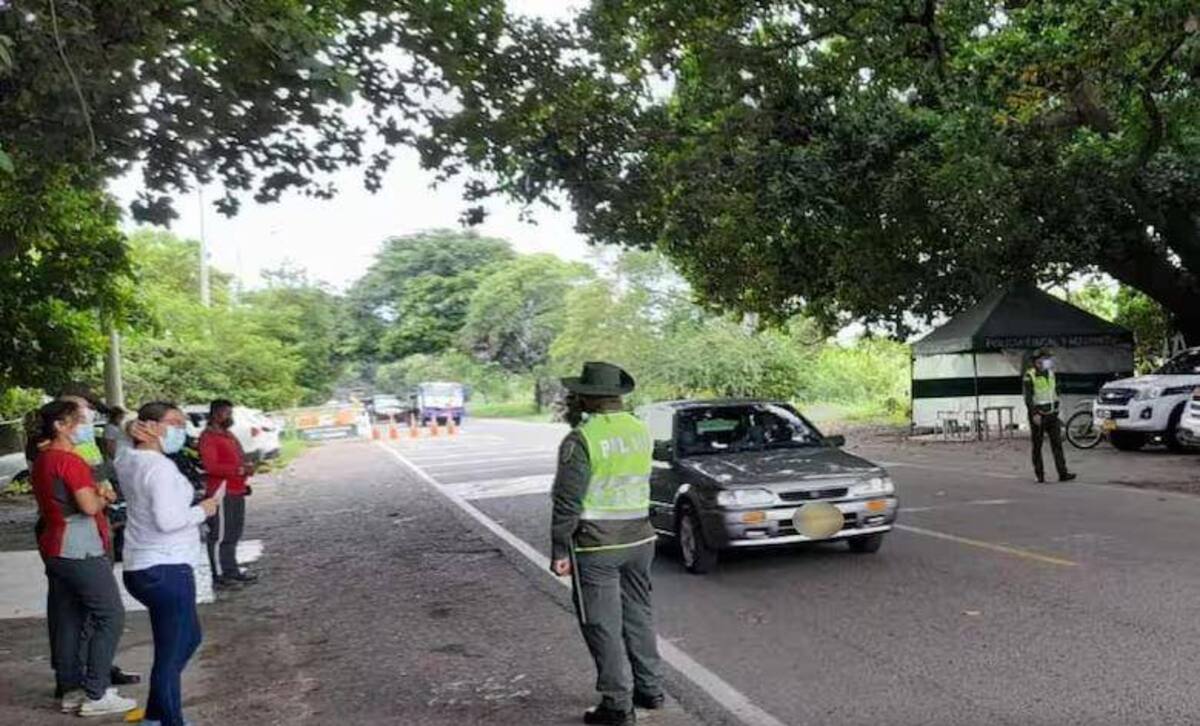 El hombre fue capturado en un puesto de control conocido como ‘Los Cauchos’. // Foto: El Heraldo