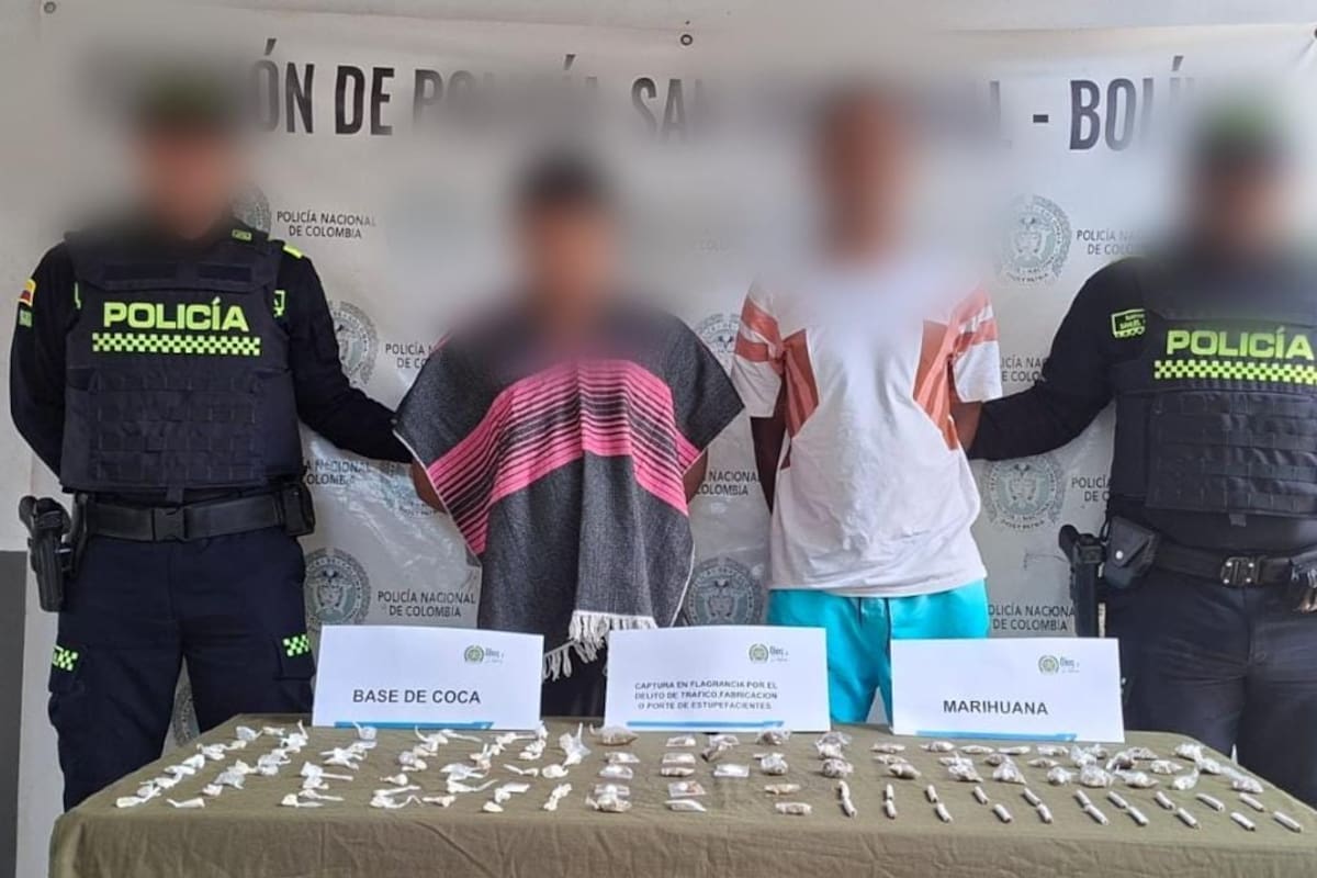 La alerta que dejó en evidencia una venta de drogas en San Cristóbal: 2 capturados
